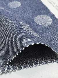 KYC240-58-D9 30x20 Yarn Dyed Dungaree Jacquard Wide Width[Textile / Fabric] Uni Textile(Komon Studio) Sub Photo