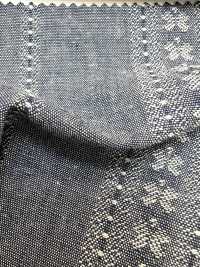 KYC240-58-D10 30x20 Yarn Dyed Dungaree Jacquard Wide Width[Textile / Fabric] Uni Textile(Komon Studio) Sub Photo