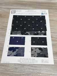 KYC240-58-D2 30x20 Yarn Dyed Dungaree Jacquard Wide Width[Textile / Fabric] Uni Textile(Komon Studio) Sub Photo
