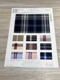 KYC411-D1 T/C Yarn Dyed Check Gold Care[Textile / Fabric] Uni Textile(Komon Studio) Sub Photo