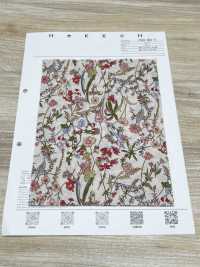 7026-600-3 60 Lawn Thread Flower Pattern[Textile / Fabric] HOKKOH Sub Photo