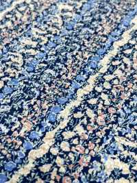7026-615-2 60 Lawn Stripe Floral[Textile / Fabric] HOKKOH Sub Photo