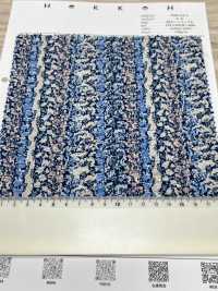 7026-615-2 60 Lawn Stripe Floral[Textile / Fabric] HOKKOH Sub Photo