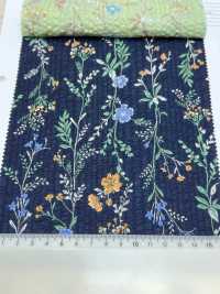 8026-680-4 80 Lawn Miracle Wave Stripe Flower[Textile / Fabric] HOKKOH Sub Photo