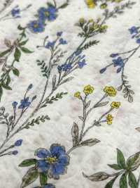 8026-680-4 80 Lawn Miracle Wave Stripe Flower[Textile / Fabric] HOKKOH Sub Photo