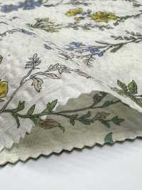 8026-680-4 80 Lawn Miracle Wave Stripe Flower[Textile / Fabric] HOKKOH Sub Photo