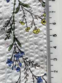 8026-680-4 80 Lawn Miracle Wave Stripe Flower[Textile / Fabric] HOKKOH Sub Photo