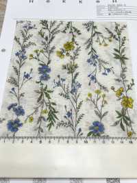 8026-680-4 80 Lawn Miracle Wave Stripe Flower[Textile / Fabric] HOKKOH Sub Photo