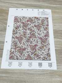 8026-680-5 80 Lawn Miracle Wave Sarasa[Textile / Fabric] HOKKOH Sub Photo