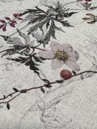 7026-700-1 CL Loomstate Botanical Floral Pattern[Textile / Fabric] HOKKOH Sub Photo