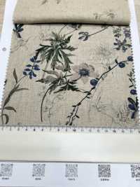 7026-700-1 CL Loomstate Botanical Floral Pattern[Textile / Fabric] HOKKOH Sub Photo
