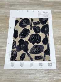 7026-700-2 CL Loomstate Round Flower[Textile / Fabric] HOKKOH Sub Photo