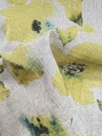 7026-700-3 CL Loomstate Watercolor Flowers[Textile / Fabric] HOKKOH Sub Photo