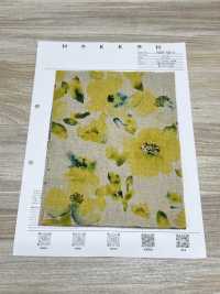 7026-700-3 CL Loomstate Watercolor Flowers[Textile / Fabric] HOKKOH Sub Photo