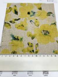7026-700-3 CL Loomstate Watercolor Flowers[Textile / Fabric] HOKKOH Sub Photo