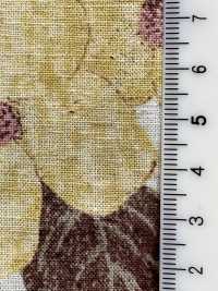 1026-705-1 Linen Loomstate With Etched Flowers[Textile / Fabric] HOKKOH Sub Photo