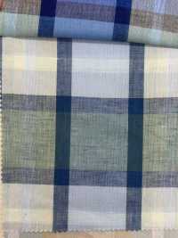 A-8174 Linen Check[Textile / Fabric] ARINOBE Sub Photo