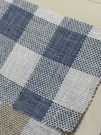 A-7059 European Linen Natural Check[Textile / Fabric] ARINOBE Sub Photo