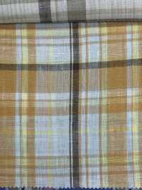 A-5108 100% Linen, Madras Check[Textile / Fabric] ARINOBE Sub Photo