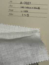 A-7027 European Linen Panama[Textile / Fabric] ARINOBE Sub Photo