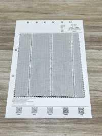 8026-865-1 Miracle Wave On Embroidered Stripes[Textile / Fabric] HOKKOH Sub Photo