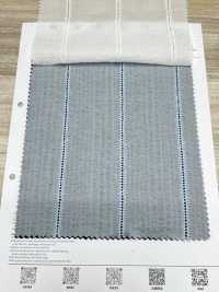 8026-865-1 Miracle Wave On Embroidered Stripes[Textile / Fabric] HOKKOH Sub Photo