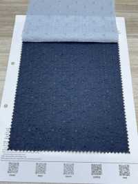 8026-860-1 Miracle Wave On Embroidered Dots[Textile / Fabric] HOKKOH Sub Photo