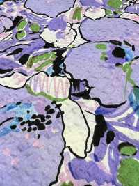 7026-620-5 80 Lawn Miracle Wave Watercolor Medium[Textile / Fabric] HOKKOH Sub Photo