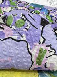 7026-620-5 80 Lawn Miracle Wave Watercolor Medium[Textile / Fabric] HOKKOH Sub Photo