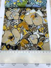 7026-620-5 80 Lawn Miracle Wave Watercolor Medium[Textile / Fabric] HOKKOH Sub Photo