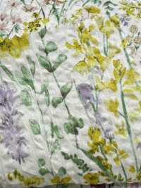 8026-680-7 80 Lawn Miracle Wave Watercolor Flowers[Textile / Fabric] HOKKOH Sub Photo