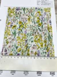 8026-680-7 80 Lawn Miracle Wave Watercolor Flowers[Textile / Fabric] HOKKOH Sub Photo