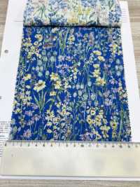 8026-680-7 80 Lawn Miracle Wave Watercolor Flowers[Textile / Fabric] HOKKOH Sub Photo