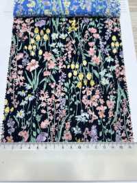 8026-680-7 80 Lawn Miracle Wave Watercolor Flowers[Textile / Fabric] HOKKOH Sub Photo