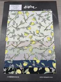 KTS6951 Lemon Print With Broadcloth Branch[Textile / Fabric] Sub Photo