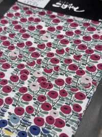 KTS7102 Broadcloth Bonbon Hana Print[Textile / Fabric] Sub Photo