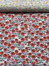 KTS7102 Broadcloth Bonbon Hana Print[Textile / Fabric] Sub Photo