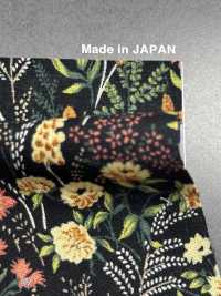KTS7114 Linen Loomstate With Floral Print[Textile / Fabric] Sub Photo