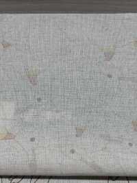 KTS7116 Linen Loomstate With Dense Penguin Print[Textile / Fabric] Sub Photo