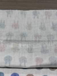KTS3217 Double Gauze Rabbit Print[Textile / Fabric] Sub Photo
