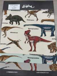 KTS6036 Twill Dinosaur Print[Textile / Fabric] Sub Photo