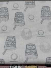 KTS7066 Twill Barista Bear Print[Textile / Fabric] Sub Photo