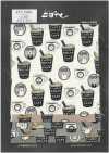 KTS7066 Twill Barista Bear Print