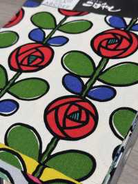 UP5693 10/1 Canvas Rose Print[Textile / Fabric] Sub Photo