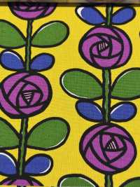UP5693 10/1 Canvas Rose Print[Textile / Fabric] Sub Photo