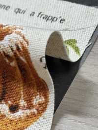KTS6817 Linen Linen Canvas Bread Sweets Print[Textile / Fabric] Sub Photo