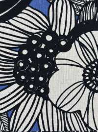 UP5678 Linen Linen Canvas Art Flower Print[Textile / Fabric] Sub Photo