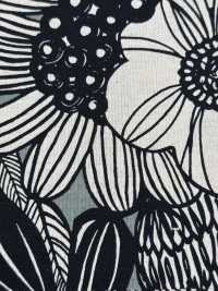 UP5678 Linen Linen Canvas Art Flower Print[Textile / Fabric] Sub Photo