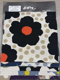 UP5958 Linen Canvas Hail Print[Textile / Fabric] Sub Photo