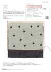 ON43697NA Cotton Linen Denim-like Embroidery 4inch (Ecru)
